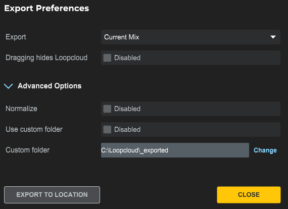 03 - How do I export sounds in Loopcloud?.png