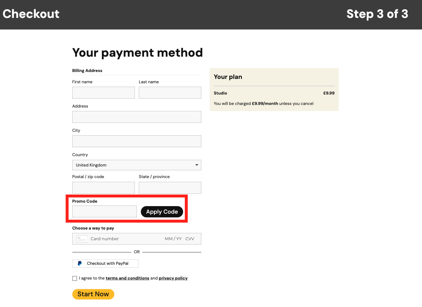 03 - How to use a promo code for your Loopcloud subscription.png